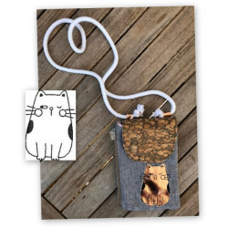 Stickdatei - Cute Doodle Cat 3 Appli